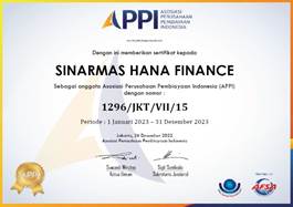 Sertifikat APPI Utama